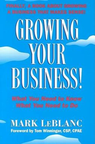 Cover of Growing Your Business!