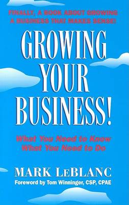 Book cover for Growing Your Business!
