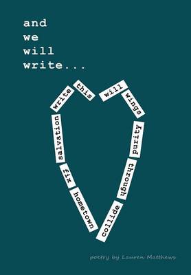 Book cover for And We Will Write...