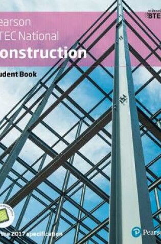 Cover of BTEC Nationals Construction Student Book + Activebook