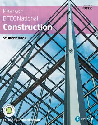 Book cover for BTEC Nationals Construction Student Book + Activebook