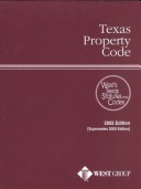 Book cover for Texas Property Code 2002