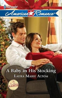 Book cover for A Baby in His Stocking