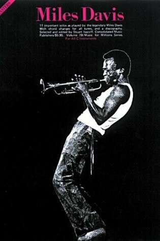 Cover of Miles Davis B-Flat Trumpet