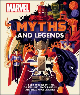 Book cover for Marvel Myths and Legends