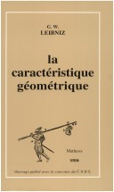 Book cover for Caracteristique Geometrique