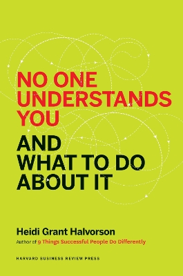 Book cover for No One Understands You and What to Do About It