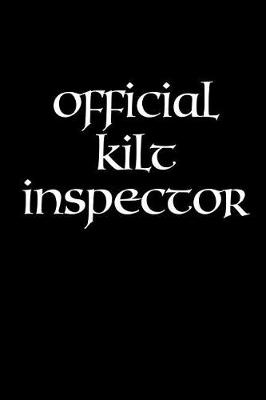 Book cover for Official Kilt Inspector