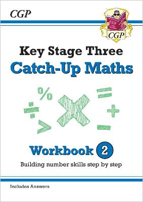 Book cover for KS3 Maths Catch-Up Workbook 2 (with Answers)