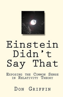 Book cover for Einstein Didn't Say That