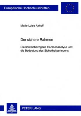 Book cover for Der Sichere Rahmen