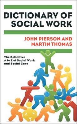 Book cover for Dictionary of Social Work