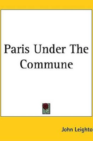 Cover of Paris Under the Commune