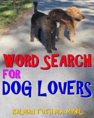 Book cover for Word Search for Dog Lovers