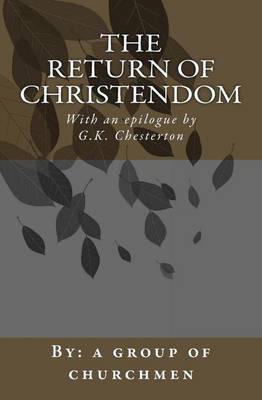 Book cover for The Return of Christendom