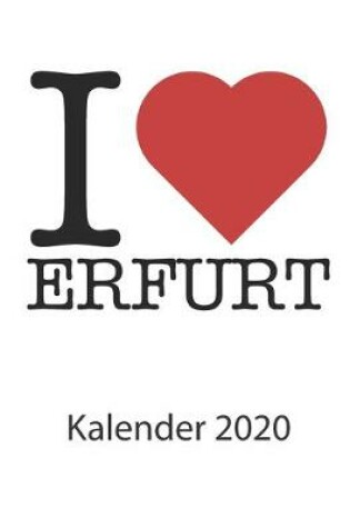 Cover of I love Erfurt Kalender 2020