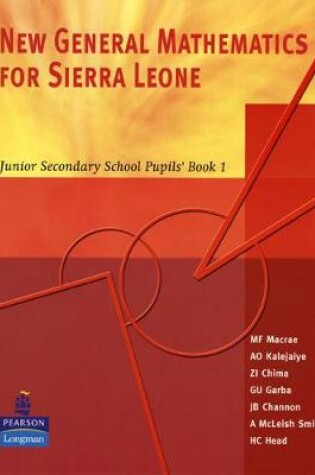 Cover of New General Maths for Sierra Leone JSS PB 1