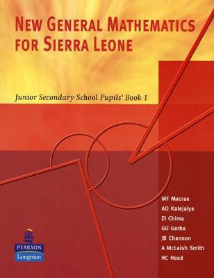 Book cover for New General Maths for Sierra Leone JSS PB 1