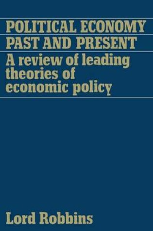 Cover of Political Economy: Past and Present