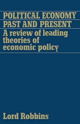 Book cover for Political Economy: Past and Present