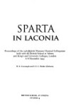 Book cover for Sparta in Laconia