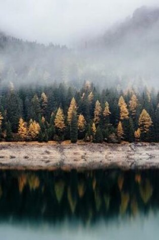 Cover of Golden Trees on Foggy Autumn Lake