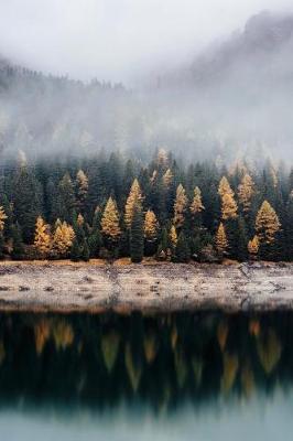 Book cover for Golden Trees on Foggy Autumn Lake