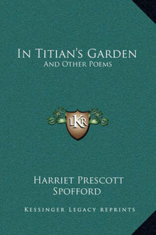 Cover of In Titian's Garden