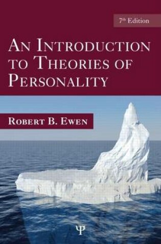 Cover of Introduction to Theories of Personality, An: 7th Edition