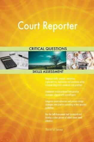 Cover of Court Reporter Critical Questions Skills Assessment