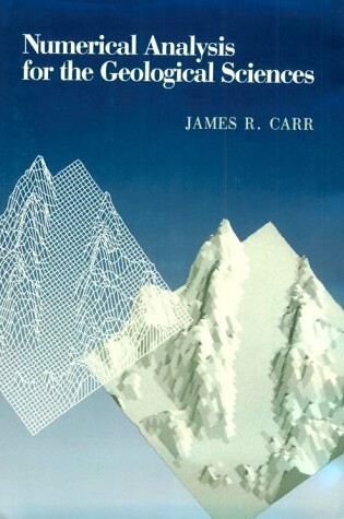 Cover of Numerical Analysis for the Geological Sciences