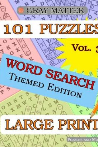 Cover of LARGE PRINT Word Search Puzzles - Volume 3