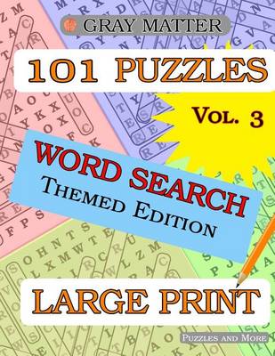 Cover of LARGE PRINT Word Search Puzzles - Volume 3