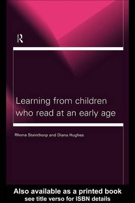 Book cover for Learning From Children Who Read at an Early Age