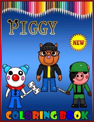 Book cover for Piggy Coloring Book