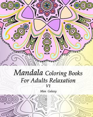 Book cover for Mandala Coloring Books for Adults Relaxation