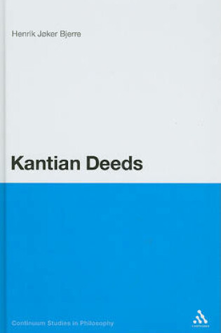 Cover of Kantian Deeds
