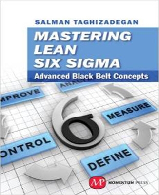 Book cover for Mastering Lean Six Sigma Black Belt