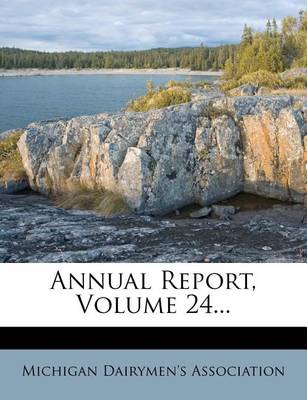 Book cover for Annual Report, Volume 24...