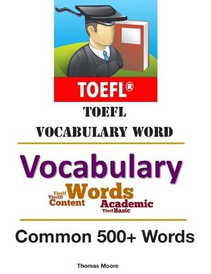 Book cover for Toefl Vocabulary Word - Common 500+ Words