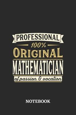 Book cover for Professional Original Mathematician Notebook of Passion and Vocation