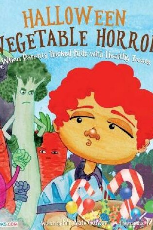 Cover of Halloween Vegetable Horror Children's Book