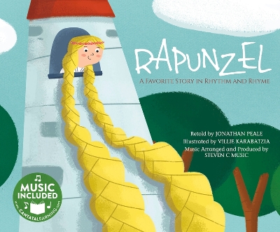 Book cover for Rapunzel: a Favorite Story in Rhythm and Rhyme (Fairy Tale Tunes)