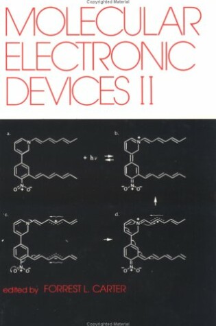 Cover of Molecular Electronic Devices II