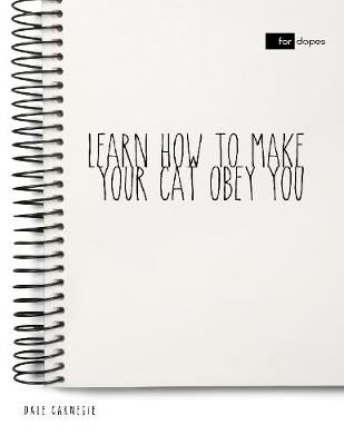 Book cover for Learn How to Make Your Cat Obey You