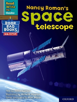 Book cover for Read Write Inc. Phonics: Nancy Roman's space telescope (Grey Set 7 NF Book Bag Book 3)