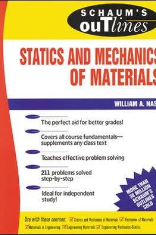 Cover of Schaum's Outline Of Statics and Mechanics of Materials