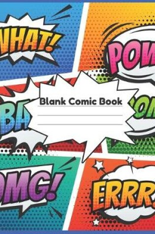 Cover of Blank Comic Book