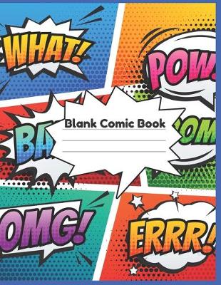 Book cover for Blank Comic Book