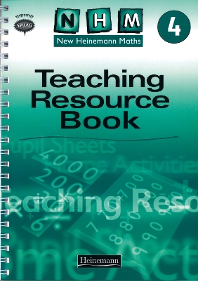 Cover of New Heinemann Maths Yr4: Teachers Resources